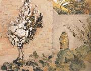 Samuel Palmer, Pear Tree in a Walled Garden